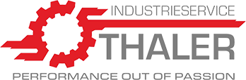 Logo mit Zusatz Industrieservice Thaler GmbH
